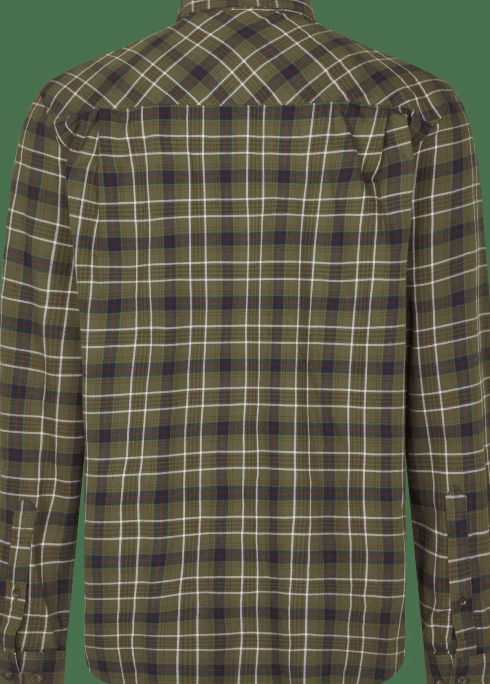 Seeland Men's Glen Flannel Shirt Grape Leaf/Dark Navy Check