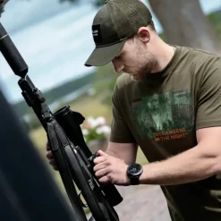 Seeland Men's Nightvision T-Shirt Pine Green