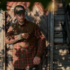 Seeland Men's Vancouver Shirt Red Check
