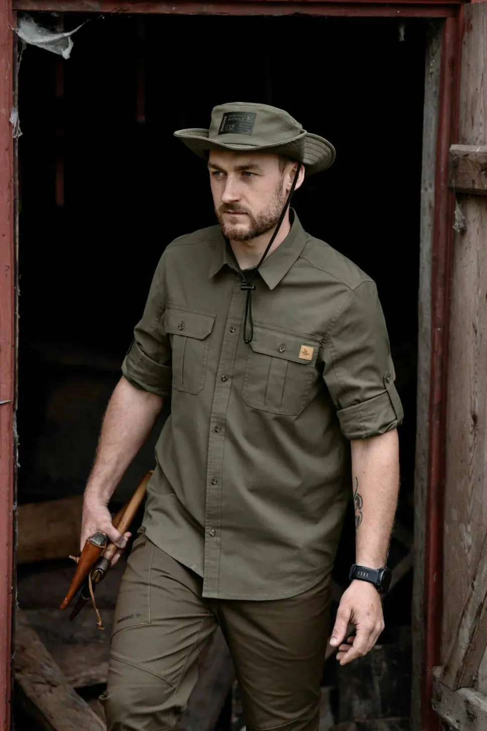 Seeland Selous Boonie Hat Grape Leaf