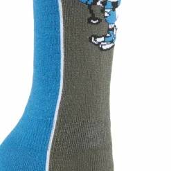 Seger Juniors' Snowbear Alpine Sock Blue
