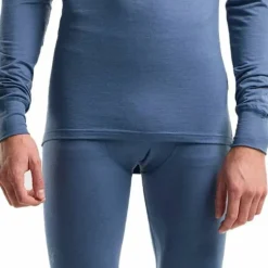 Seger Men's Termowool 150g Round Neck Dusty Blue