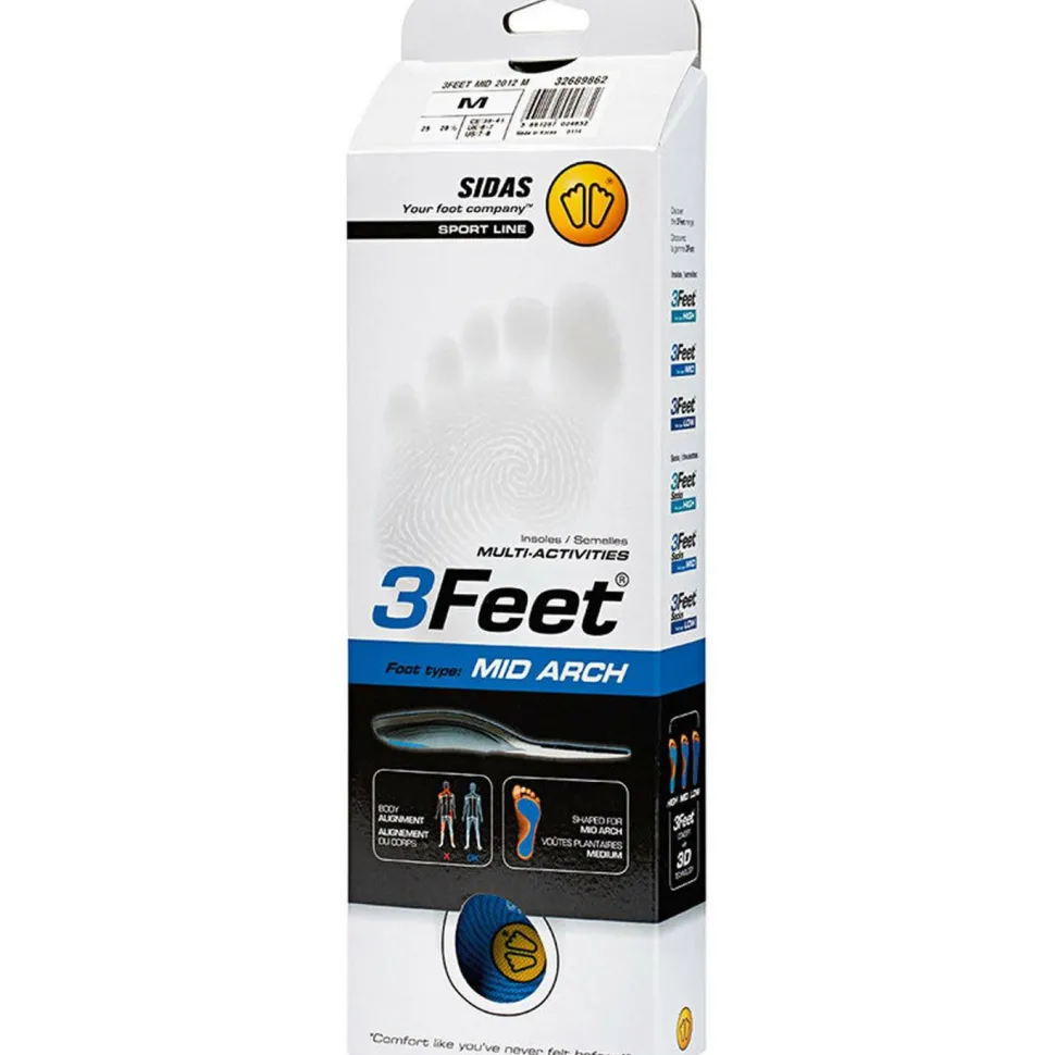 Sidas 3FEET Mid Blue