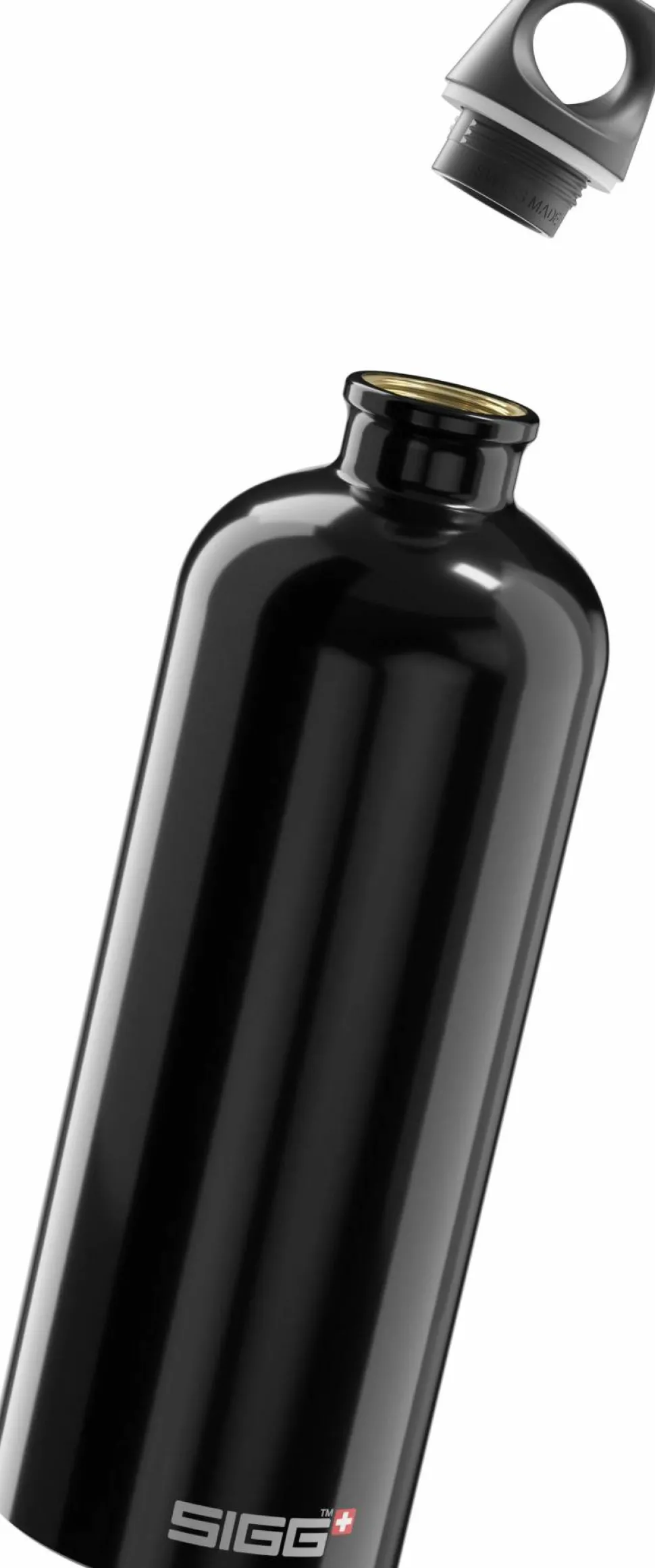 SIGG Water Bottle Traveller 1 L Black