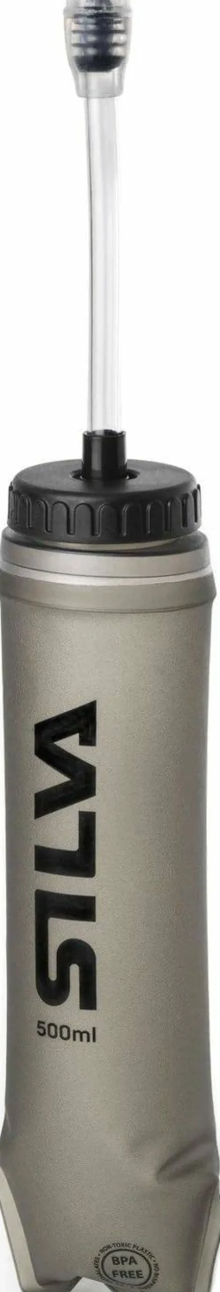 Silva Soft Flask Straw 500 ml Grey
