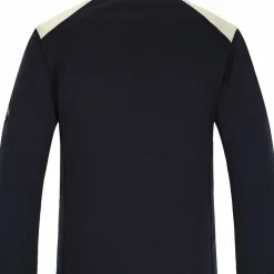 Skogstad Juniors' Gausta Merinoull Blanding Half-Zip Parisian Night
