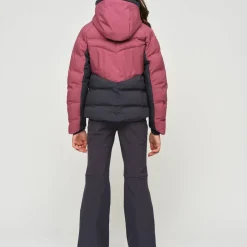Skogstad Juniors' Glitterheim Ski Jacket Violet Quartz