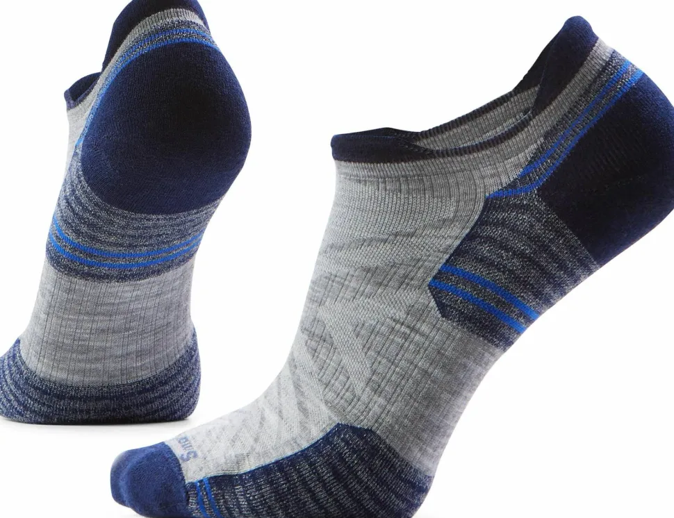 Smartwool Hike Low Ankle Socks Targeted Cushion Light Gray