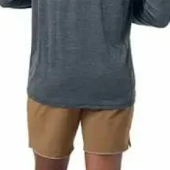 Smartwool Men's Merino Sport Ultralite Long Sleeve Charcoal Heather