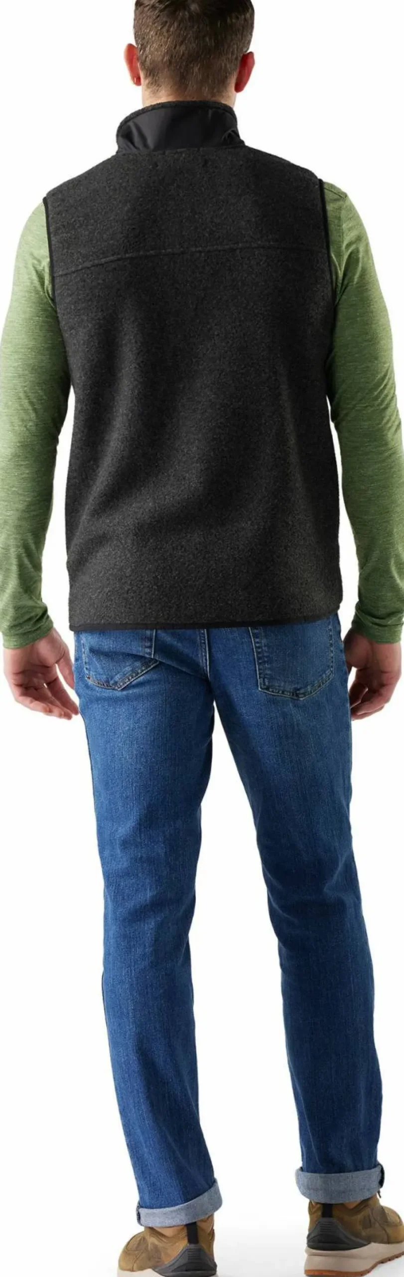Smartwool Men's Second Cut Fleece Vest Charcoal
