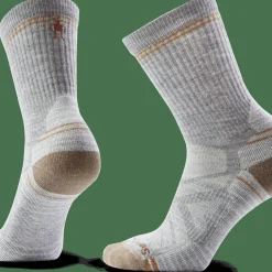 Smartwool Women's Performance Hike Light Cushion Crew Lightgreywhite