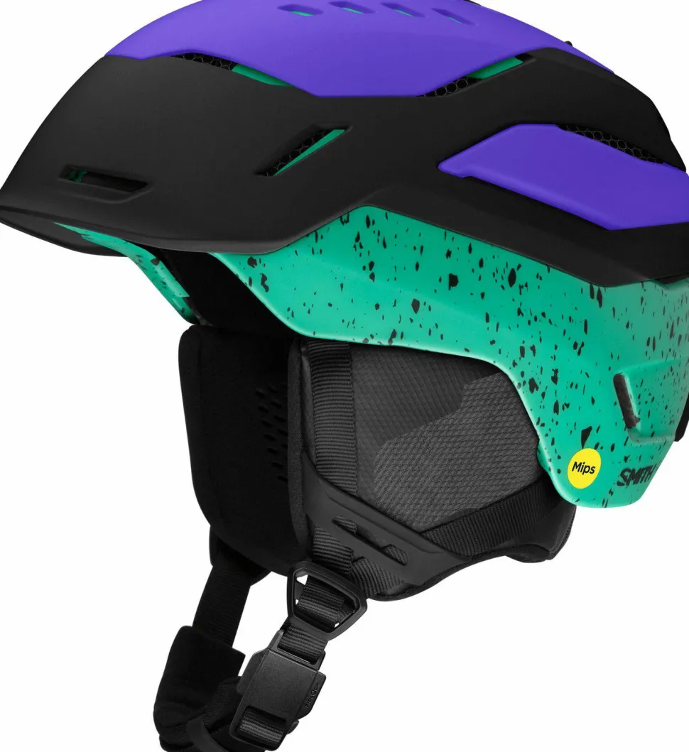 Smith Vantage 2 Mips Matte Black / Ultraviolet / Emerald City