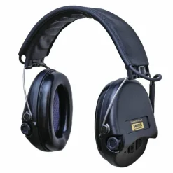 Sordin Supreme Pro X With Leather Ember Black/Black