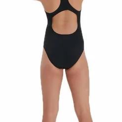 Speedo Girls' Eco Endurance+ Medalist Black