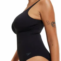 Speedo Women's Shaping Aquanite Swimsuit Black
