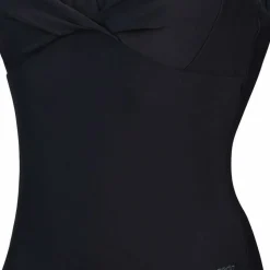 Speedo Women's Shaping Cross Knot 1 Piece Black