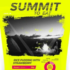 Summit to Eat Rice Pudding with Strawberry Nocolour