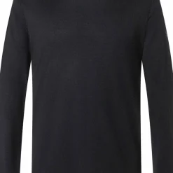 super.natural Men's Arctic230 Long Sleeve Jet Black