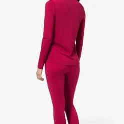 super.natural Women's Arctic230 Long Sleeve Sangria