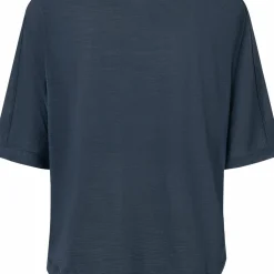 super.natural Women's Liquid Flow Tee Blueberry/Fresh White