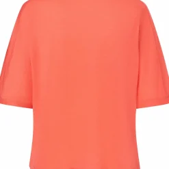 super.natural Women's Liquid Flow Tee Living Coral/Wasabi