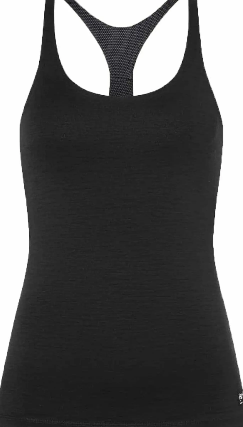 super.natural Women's Sporty Top Jet Black