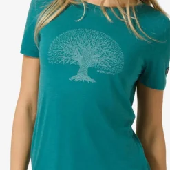 super.natural Women's Tree Of Knowledge Tee Pacific/lagoon Green