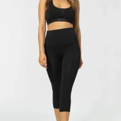 super.natural Women's Tundra175 Comfy Tight 3/4 Jet Black