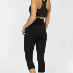 super.natural Women's Tundra175 Comfy Tight 3/4 Jet Black