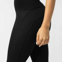 super.natural Women's Tundra175 Comfy Tight 3/4 Jet Black