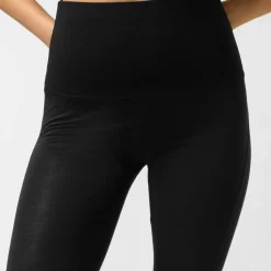 super.natural Women's Tundra175 Comfy Tight 3/4 Jet Black