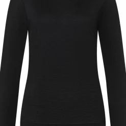 super.natural Women's Tundra175 Turtleneck Jet Black