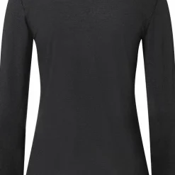 super.natural Women's Tundra175 Zip 1/4 Jet Black