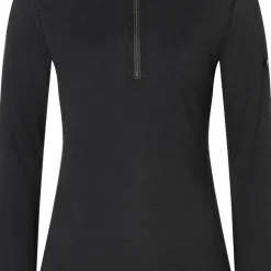 super.natural Women's Tundra175 Zip 1/4 Jet Black