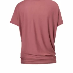 super.natural Women's Yoga Loose Tee Roan Rouge