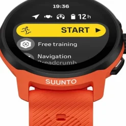 Suunto Run (With Silicone Strap) Coral Orange