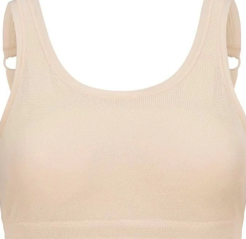 Swegmark Core Sports Bra Moulded Cups Beige