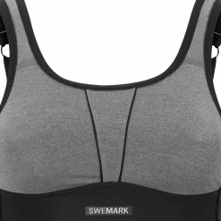 Swegmark Movement Sports Bra Grey Melange/black