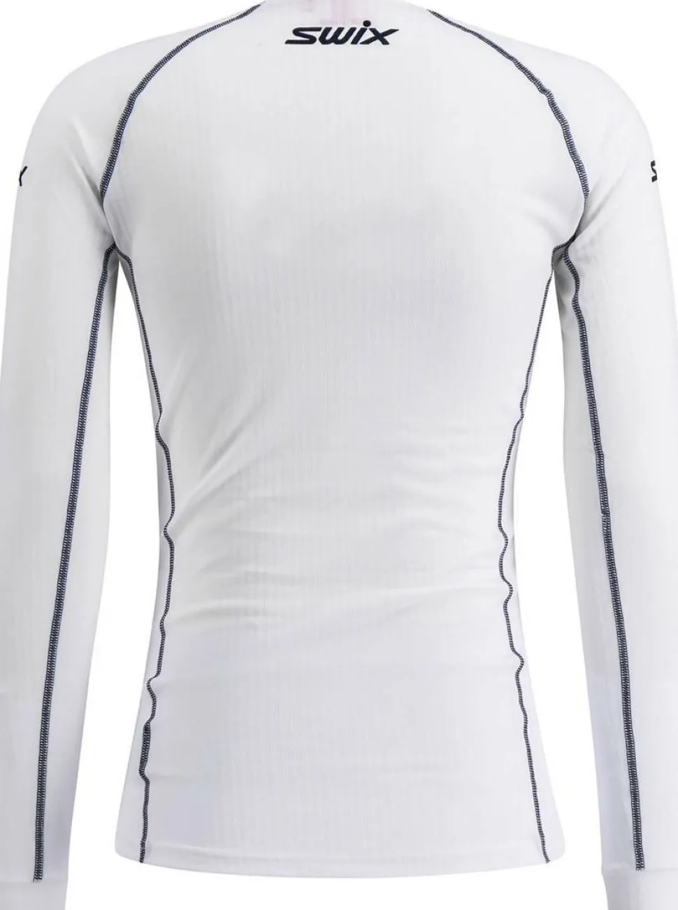 Swix Men's RaceX Classic Long Sleeve Bright White/ Dark Navy