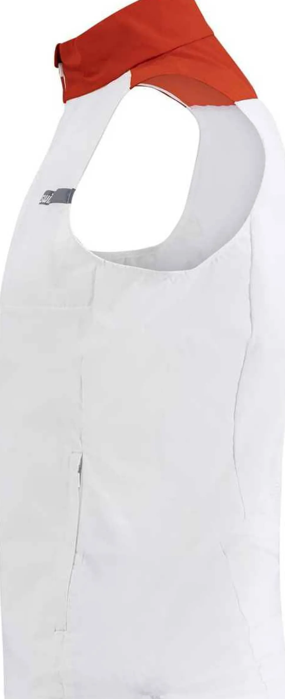 Swix Men's Roadline Wind Vest Bright White/Fiery Red