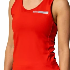 Swix Women's Roadline Singlet Fiery Red
