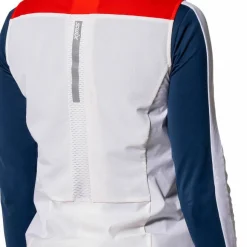 Swix Women's Roadline Wind Vest Bright White/Fiery Red