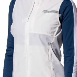 Swix Women's Roadline Wind Vest Bright White/Fiery Red