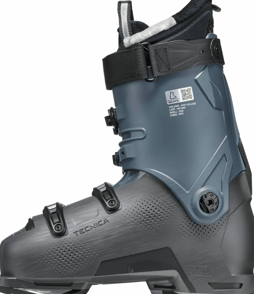 Tecnica Women's Mach BOA MV 85 GripWalk Race Gray