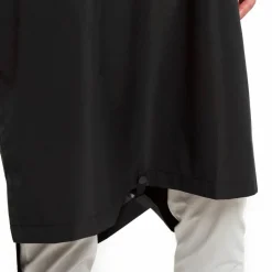 Tenson Unisex Drizzle Poncho Black