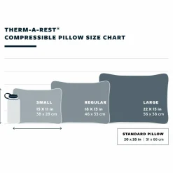 Therm-a-Rest Comp Pillow Cinch Large Desert