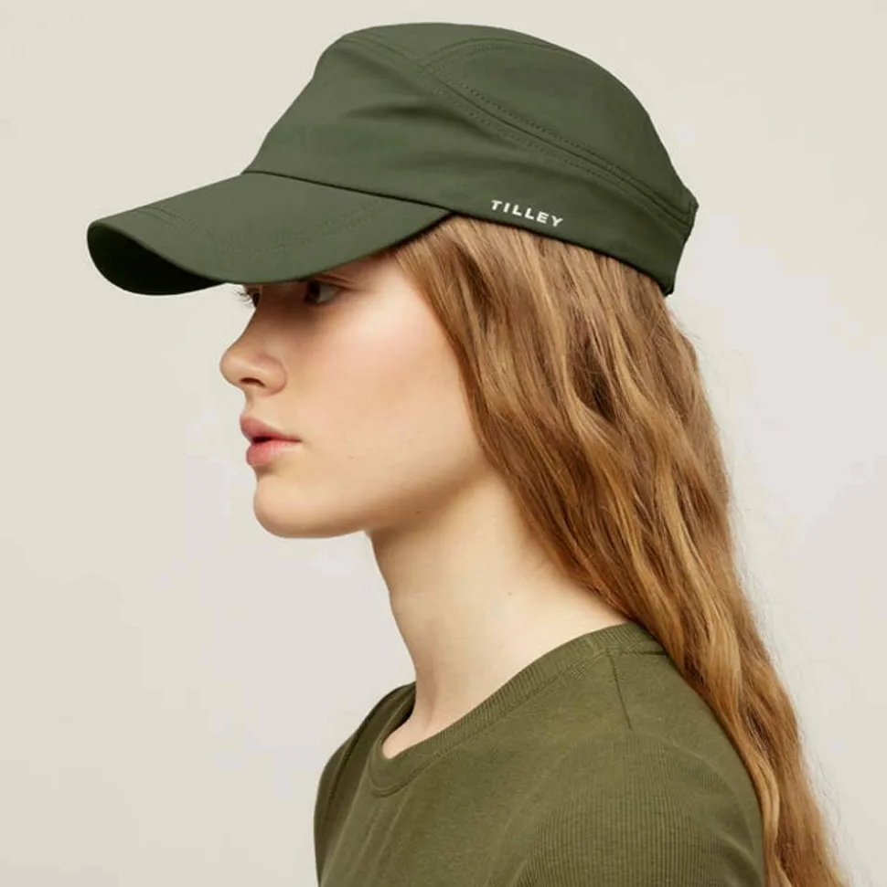 Tilley Ultralight Runner'S Cap Olive