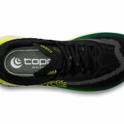 Topo Athletic Men's Vista Wide Black/lime