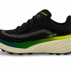 Topo Athletic Men's Vista Wide Black/lime
