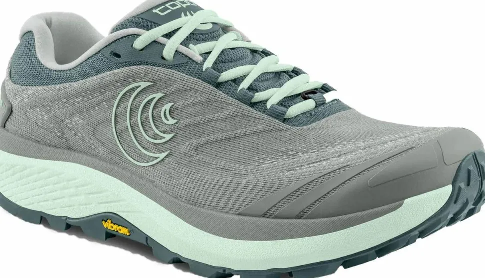 Topo Athletic Women's Pursuit 2 Grey/mint